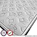 Cama Box Queen Herval Marselha, Molas Maxspring, 64 x 158 x 198 cm glide