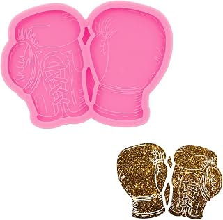Angel Wings Boxing Gloves Silicone Mold for DIY Epoxy Resin Craft Art Jewelry Making, Phone Socket, Badge Reel, Key Chain - Fight Gloves Shape