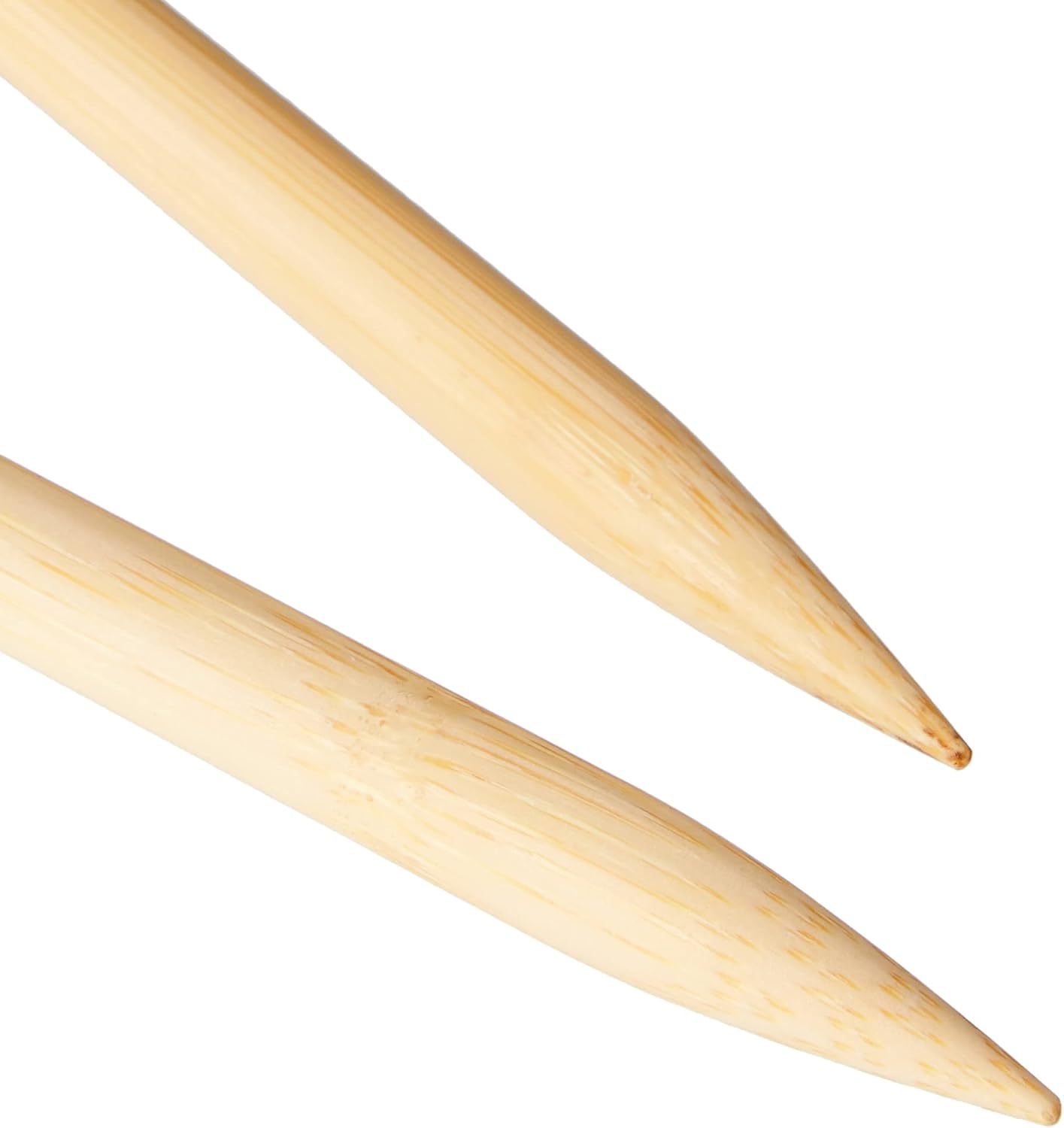 Prym 33 cm 9.00 mm Single Pointed Knitting Pins Bamboo