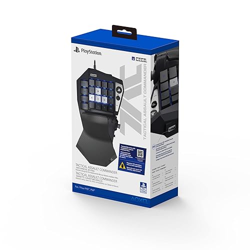 Miniatura 2 de HORI Tactical Assault Commander (TAC) Mechanical Keypad for PlayStation5, PlayStation4, and PC- PC-Style Keypad for FPS, MMO, and more - Officially