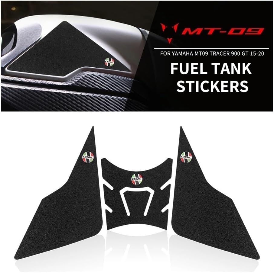 Motorcycle Tank Protector For Ya&maha MT09 Tracer 900GT 2015 2016 2017 2018 2019 2020 Protector Tank Pad Sticker Gas PVC Decal