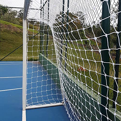 Par de Rede para Trave de Gol Futsal Fio 6 Nylon Futebol de Salão