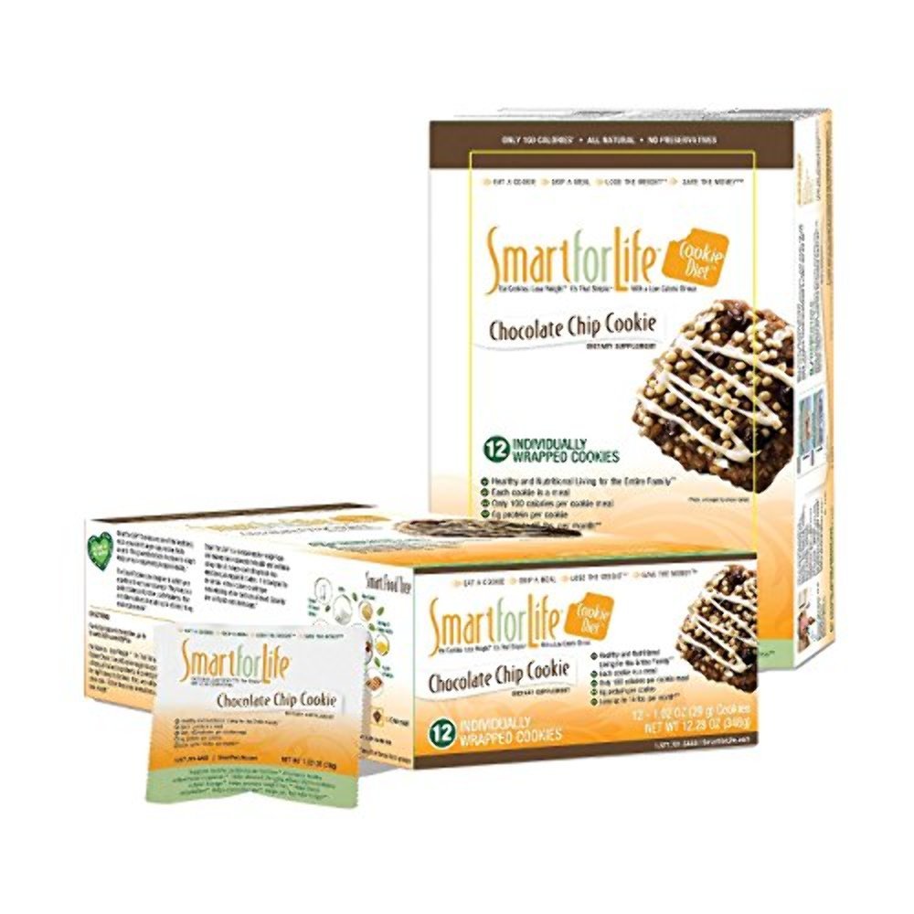 Smart for Life Cookie Diet Meal Replacements - Chocolate Chip - 12 ct.