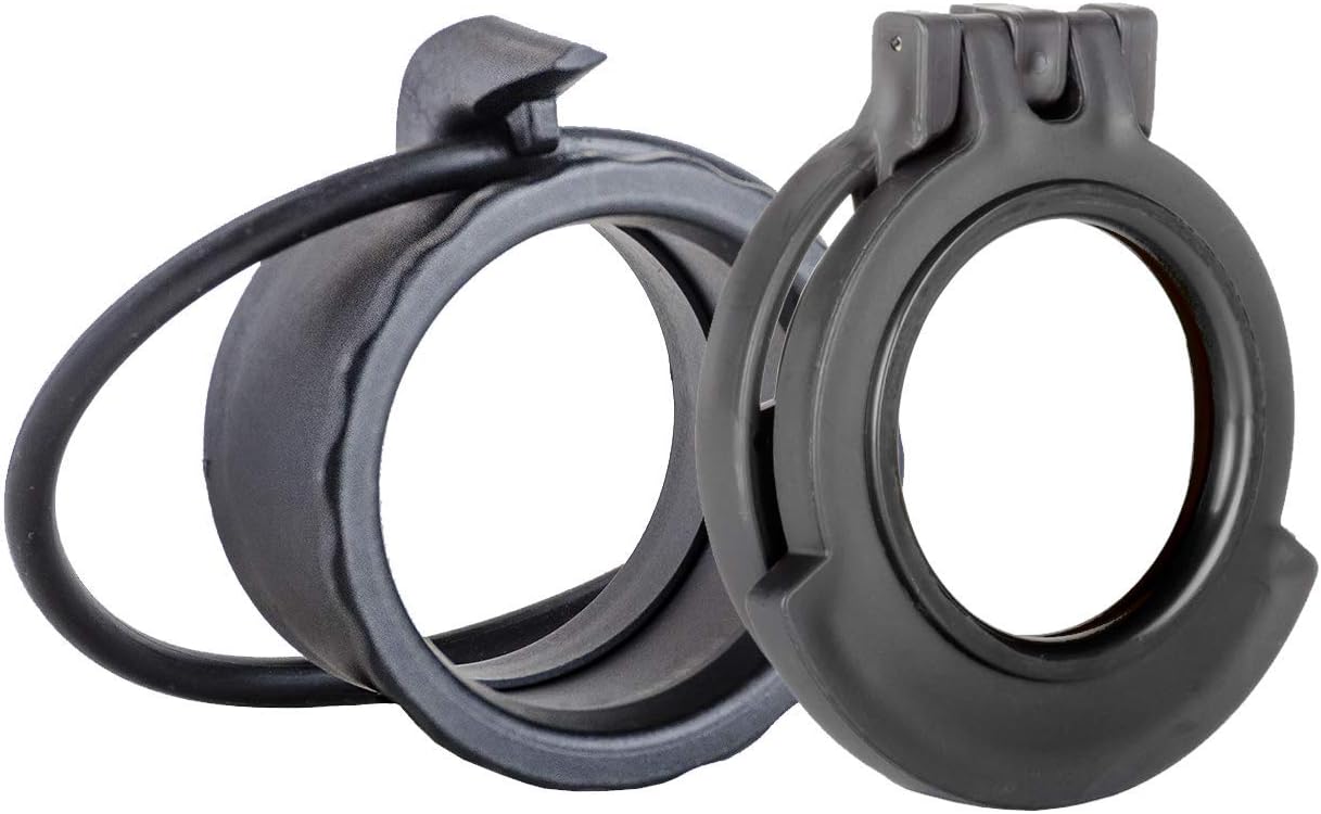 Tenebraex Objective Clear Flip Cover with Adapter Ring Compatible with Trijicon ACOG 4x32 Scopes (AG1C00-CCR)