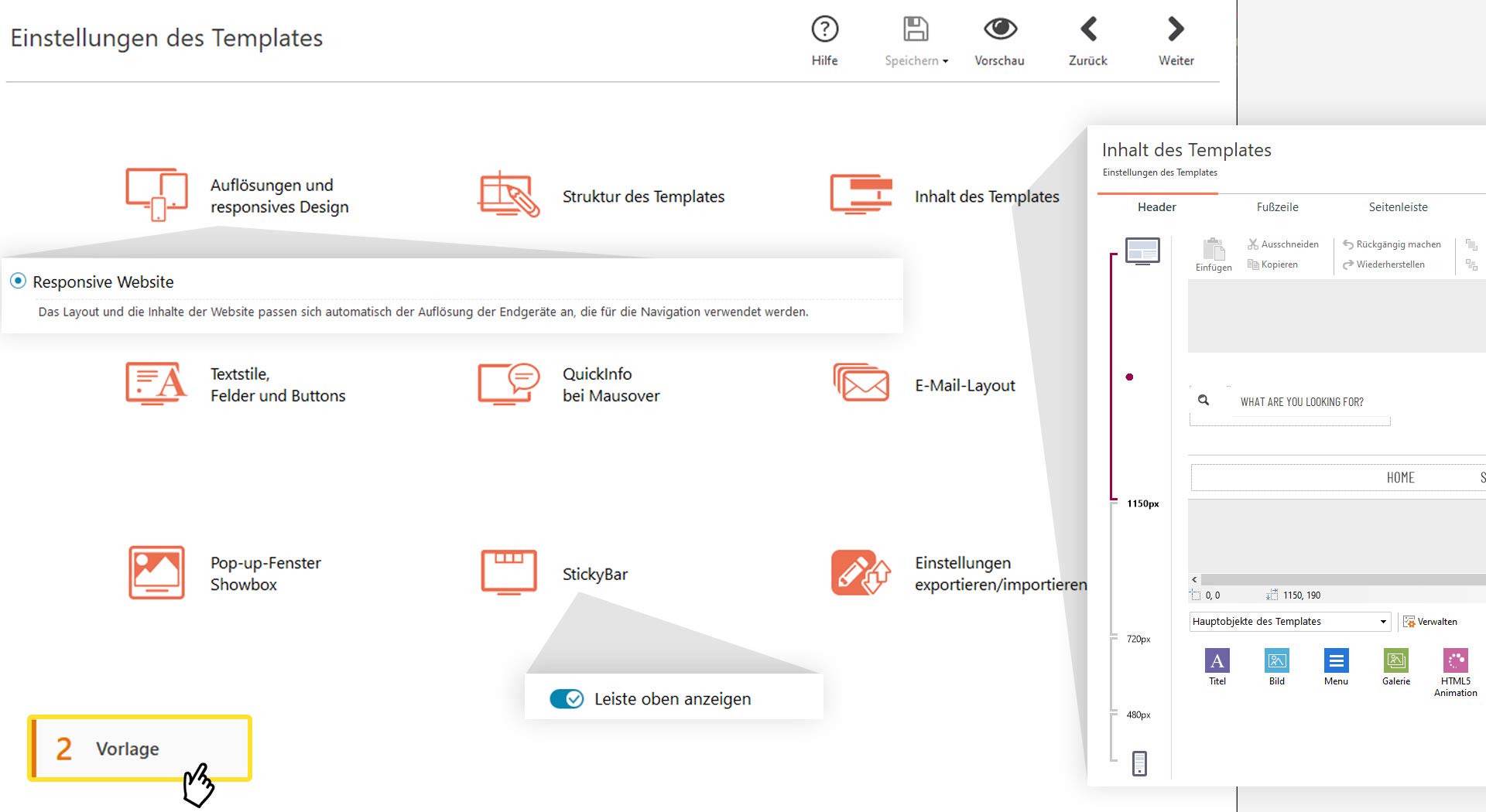 WebSite X5 Evo - Neueste Version Professionelle Websites, Blogs, Webhosting. Brandneue Box für Windows 11 /10 / 8 / 7