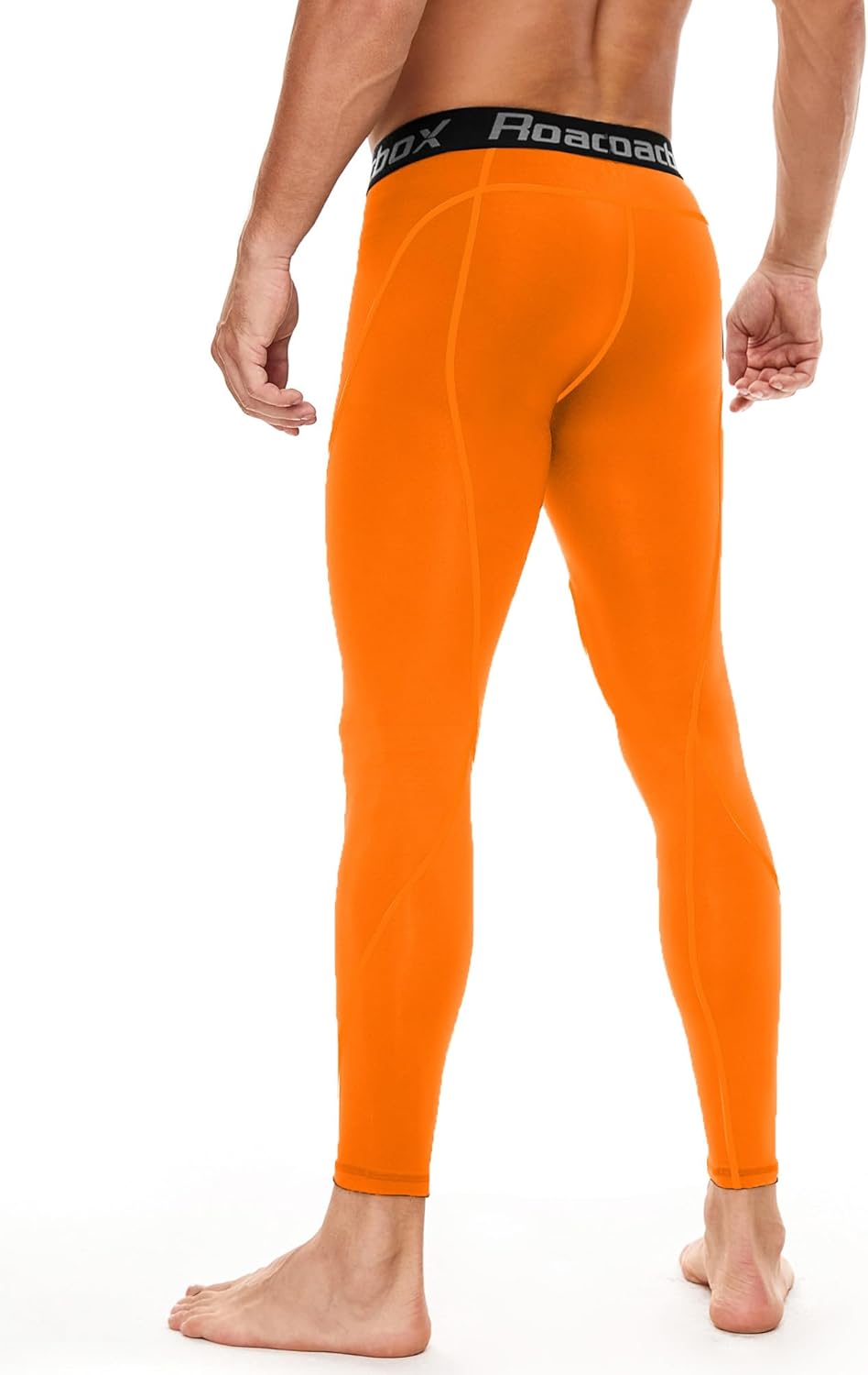 Roadbox 1, 2 or 3 Pack Men's Compression Pants Athletic Base Layer Cycling Tights Leggings for Running Yoga Basketball - Image 2
