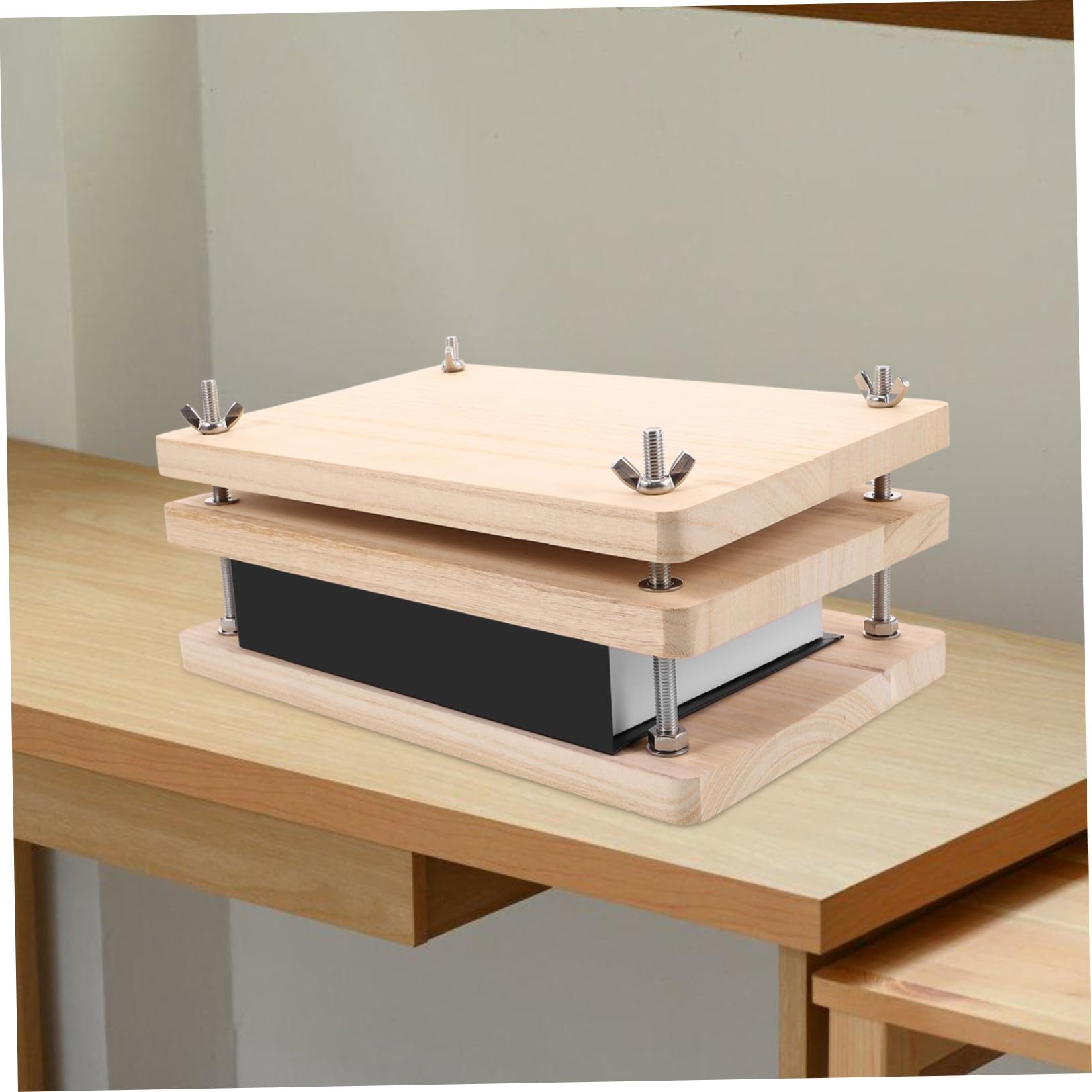 SEWOART 1Ensemble Set de Reliure pour Débutants Outil de Pression Pratique pour Restauration de Anciens Matériaux de Fabrication de Kit