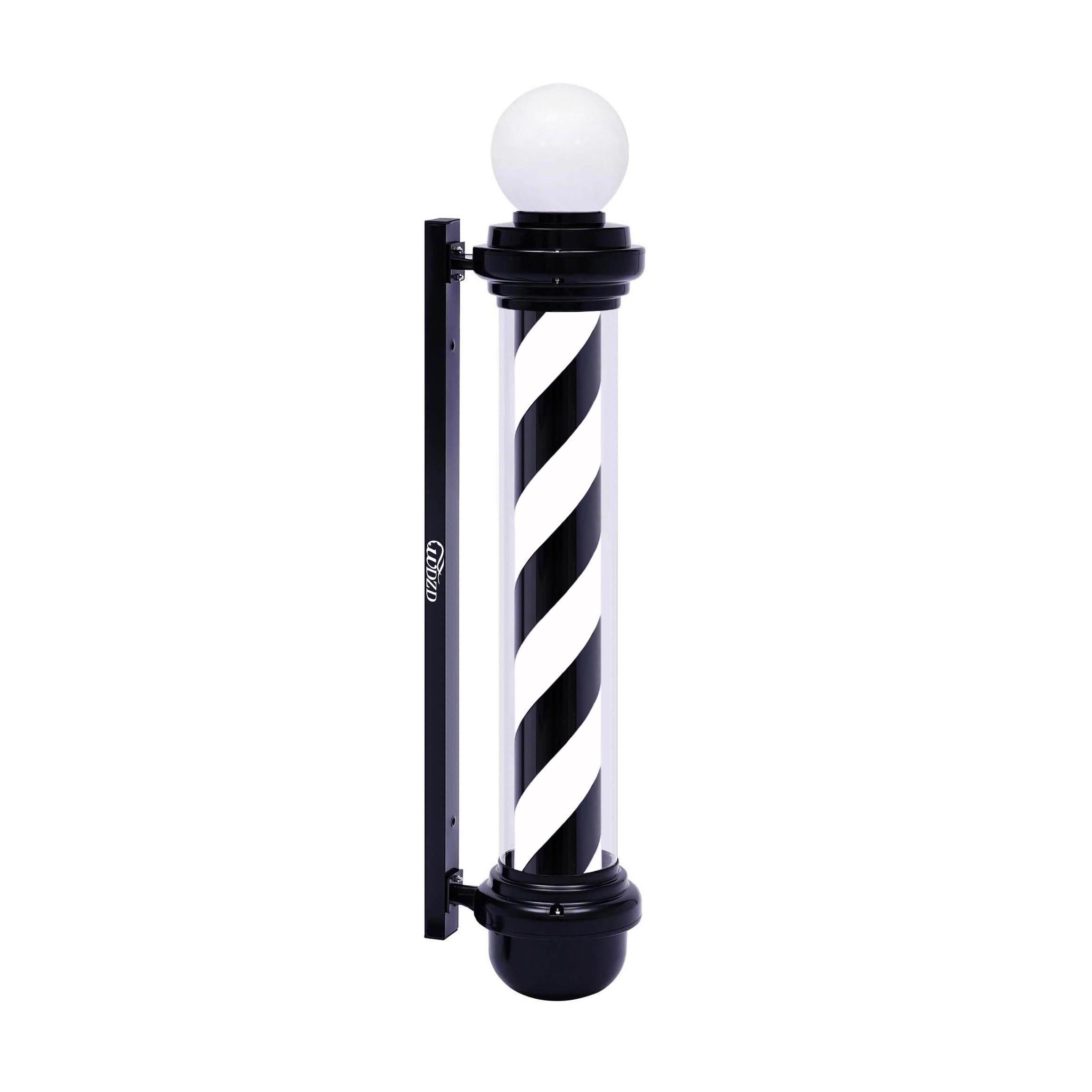 WDZD 45'' Black White Barber Pole Light - Amazon.com