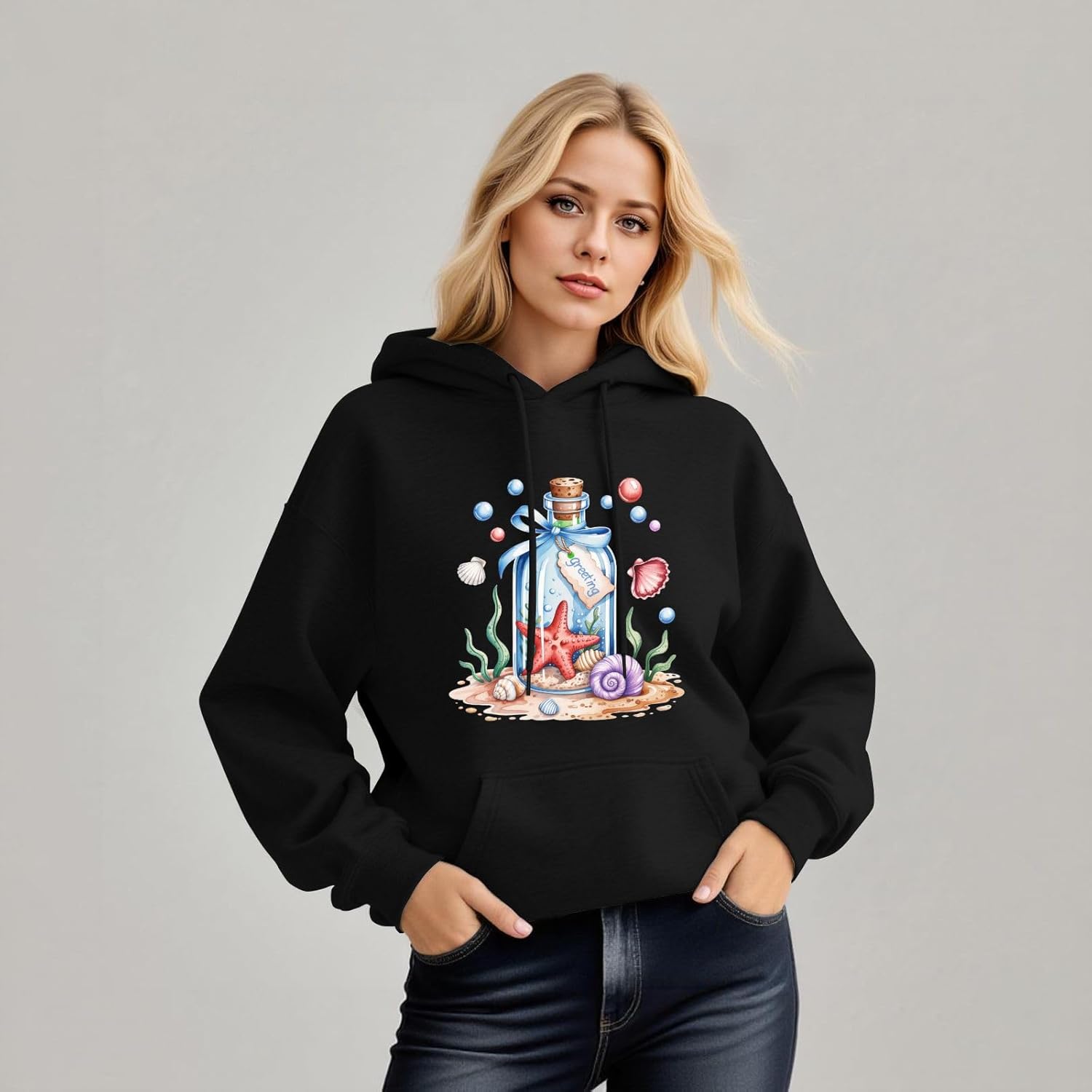 Frog Swimming rings Summer hoodies for women