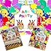 COMOPHOTO Art Paint Party Backdrops Artist Birthday Backdrop Dress for a Mess Art Party Painting Splatter Photo Background Graffiti Wall Photography Backdrop Rainbow Brush 7x5ft