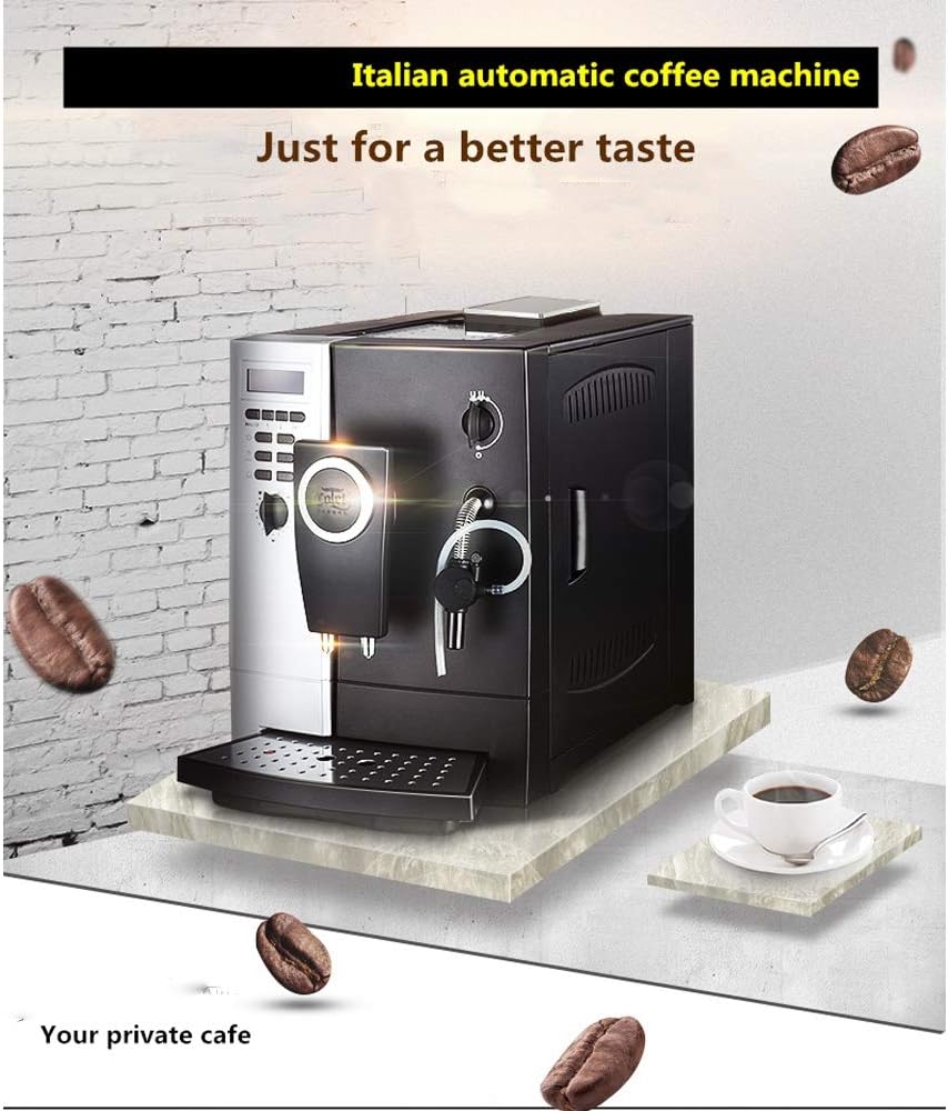 Coffee Machines Bean to Cup Smart Coffee Makers Home Automatic 15 Bar Pump Espresso Coffee Maker Grinding Soy Flour Machine Milk Foam Hot Drinks Cappuccino Home