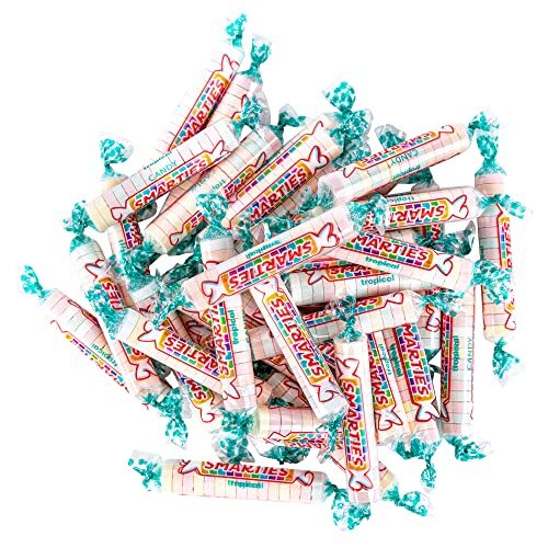 Smarties X-Treme Sour Rolls 2Lb Bag By Snackadilly I Fat Free/Gluten Free Sour Fruit Rolls - Freshly Packaged By Snackadilly #TOP2