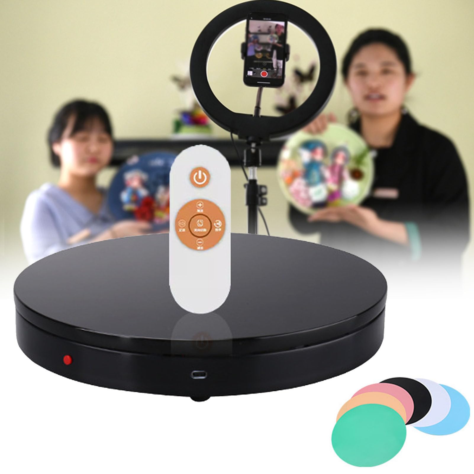 Plate-forme tournante automatique pour sublimer vos vidéos de produits en studio
