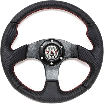 ABARTH ステアリングホイール 3スポーク アバルト ステアリングホイール(3スポーク/シルバー) Type A