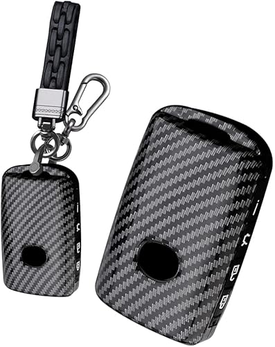 HIBEYO Funda para llavero de 4 botones para Mazda 3, 6, Hatchback, Alexa Cx3, Cx4, Cx5, Cx7, Cx8, Cx9, Cx30, 2023, accesorios para llaves