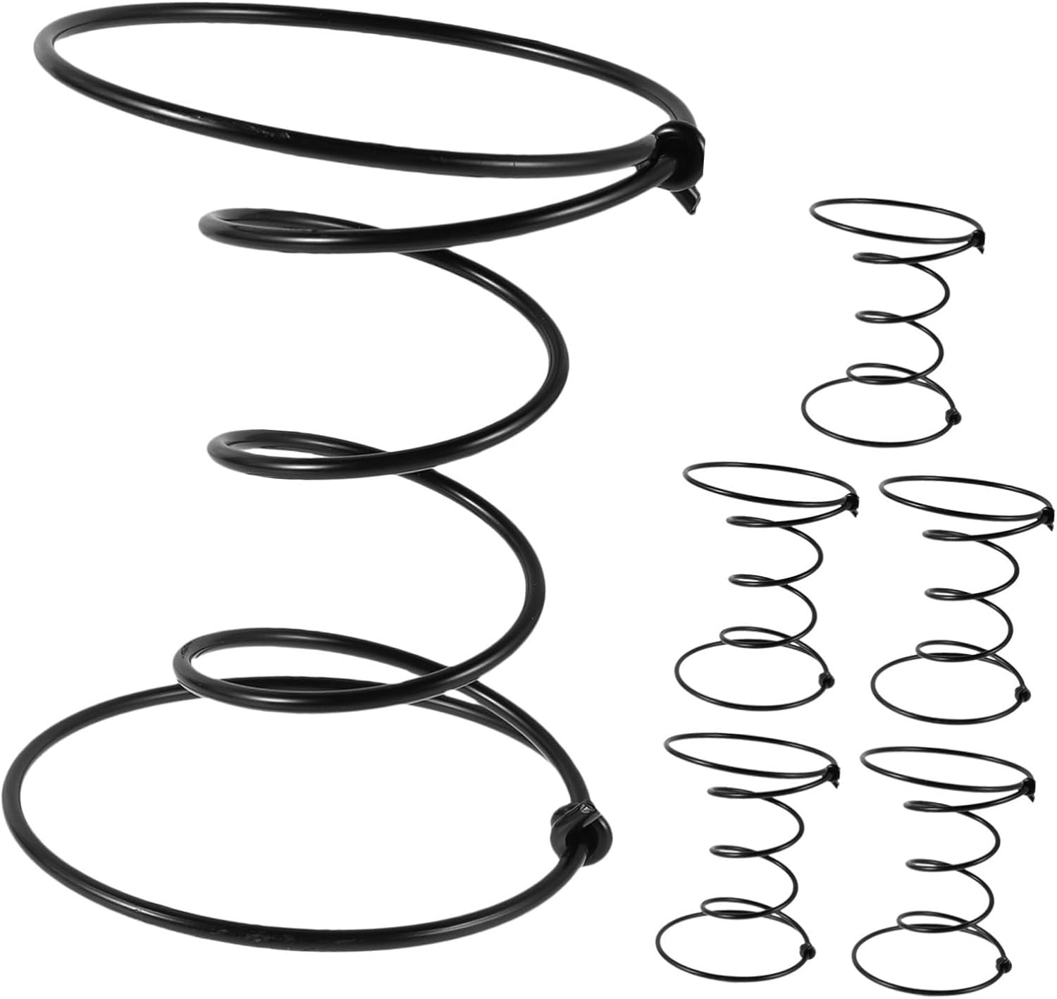 Beavorty Upholstery Seat Springs 6pcs Steel Double Cone Replacement