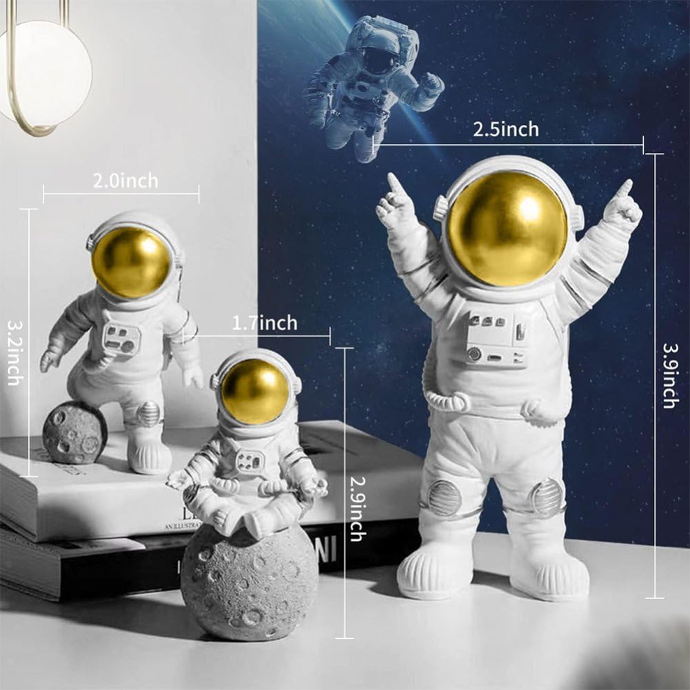 Kosmiczny zestaw topperów do ciast, astronauta, babeczek, dekoracje, na tort, figurka astronauty na przyjęcie urodzinowe, baby shower, 22 szt