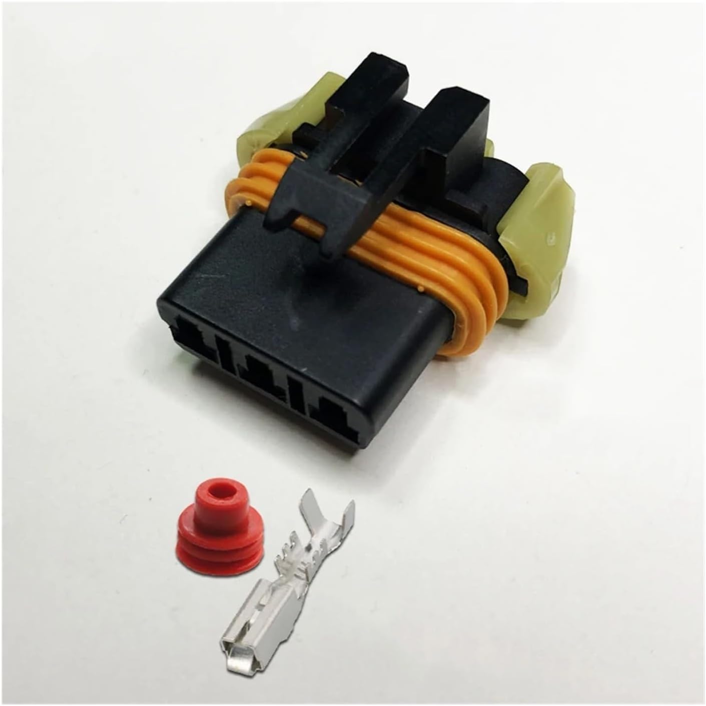 Dj7025w-2.8 Car Blower Control Plug 2p3p4p5p6p Electronic Fan Harness Male/Female Connector 12129600 Terminal Sheath BHUPWZE(6p Female,5sets)