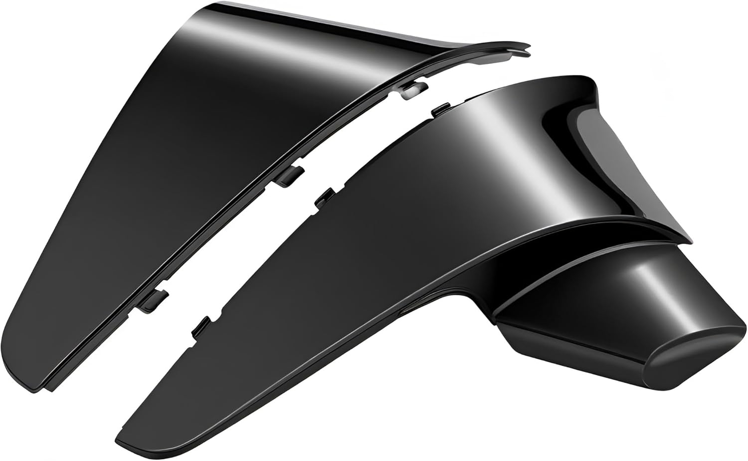Black ABS Battery Side Faring Cover Fits For Honda Shadow VT600 VLX 600 STEED400 1988 1989 1990 1991 1992 1993 1994 1995 1996 1997 1998 Side Faring Cover