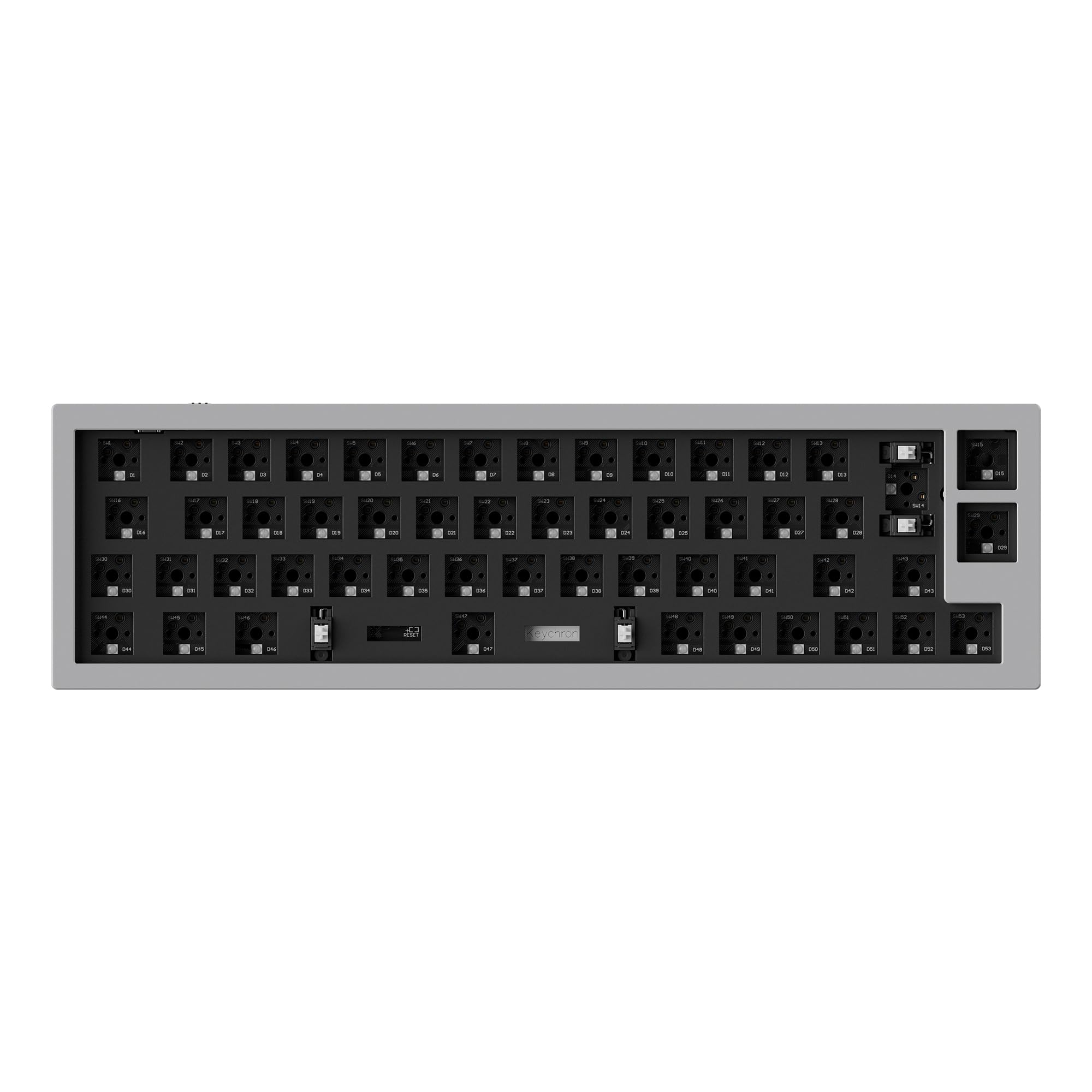 Kit de clavier filaire Keychron Q9 ISO interchangeable à chaud pour libérer l'espace - 8