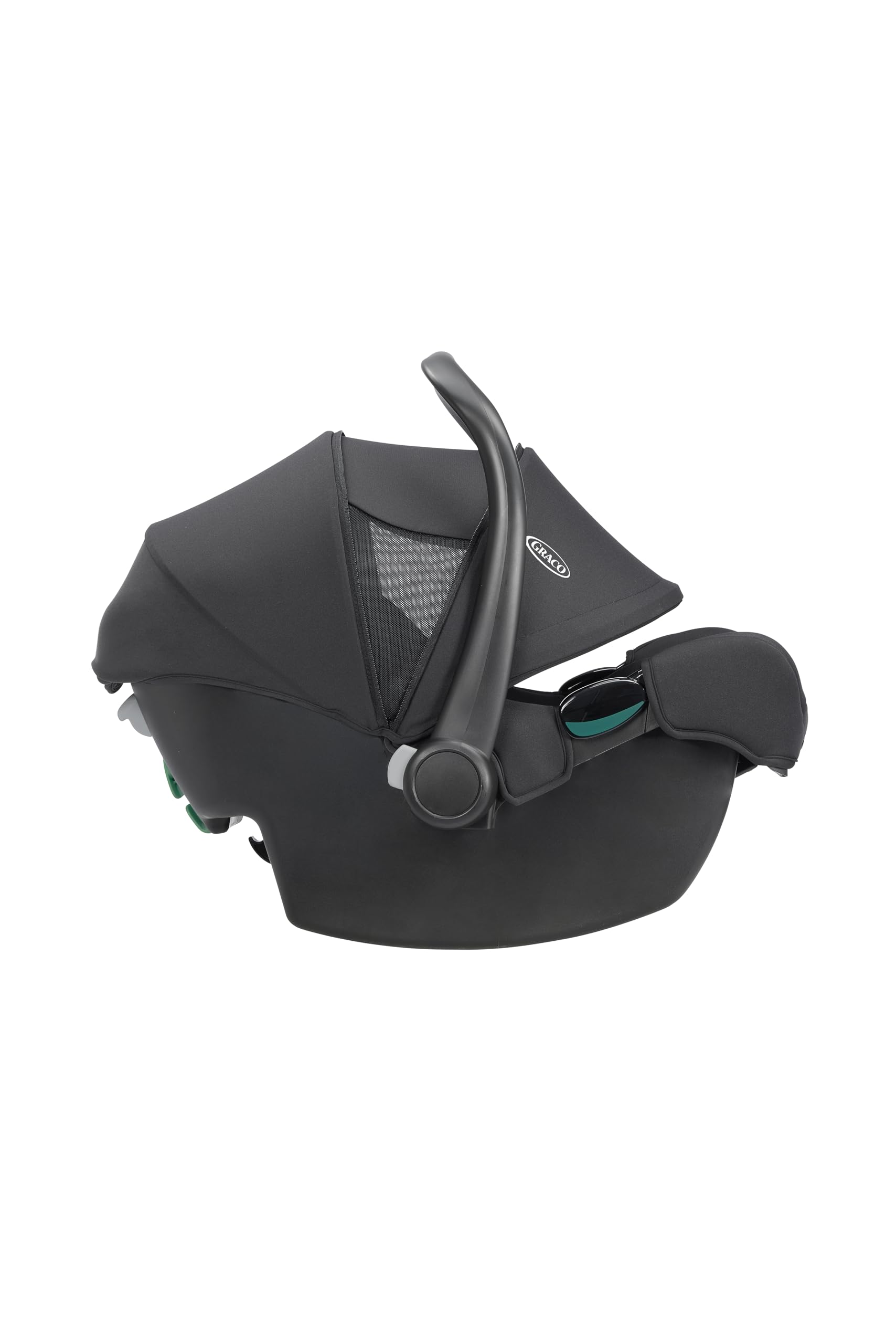 Graco - SnugLite™ 2 i-Size R129 Silla portabebés ligera, de 40 a 75 cm (desde el nacimiento hasta los 12 meses aprox.), compatible con las bases ISOFIX SnugLite y SnugTurn, color Midnight