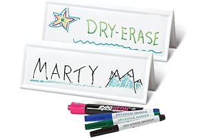 Reusable Dry Erase Name Plates for Enriching Class Participation