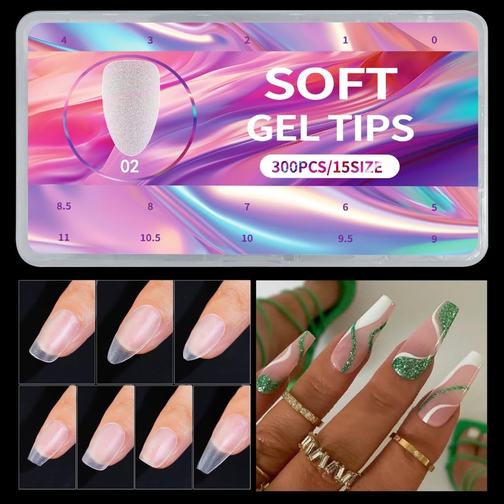 1Box Short Length Matte Tips Improve Your Appearance Easily for Women