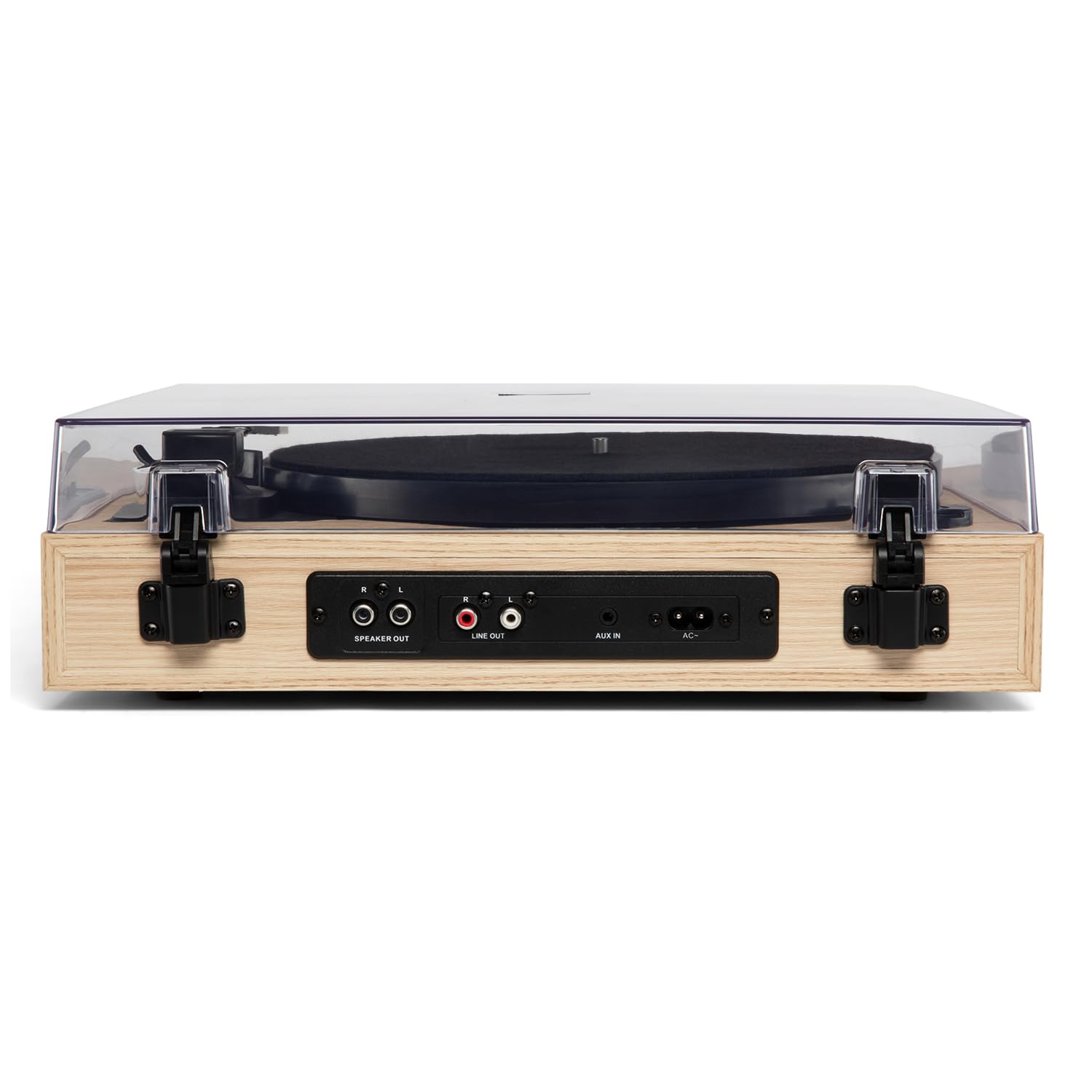 Victrola Harmony – Sistema de Tocadiscos Bluetooth de 3 velocidades con Altavoces estéreo de estantería, cápsula Audio-Technica ATN3600L, Entrada y Salida Bluetooth (Natural)