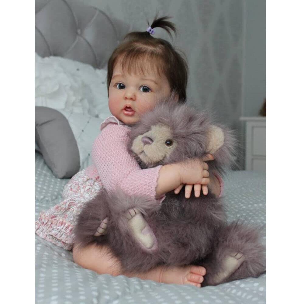 Amazon | Protow リボーンドール 60cm リアルでふくれっ面した口を持つ