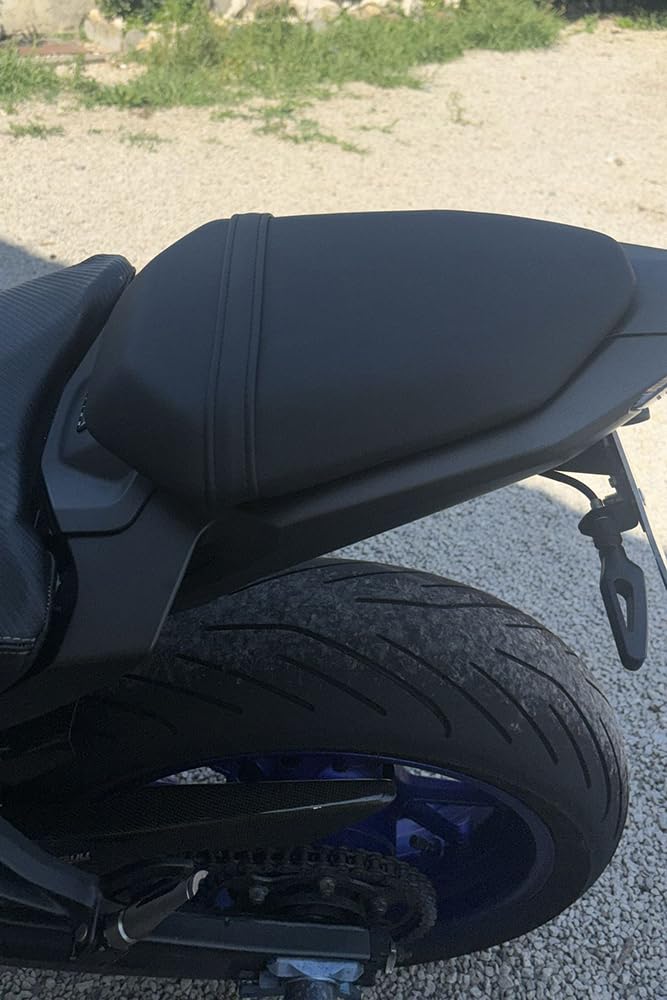 avdb-moto Sella/Sellino Posteriore Passeggero compatibile con YAMAHA MT07 MT-07 RM04 2014-2017 (Tipo Originale)