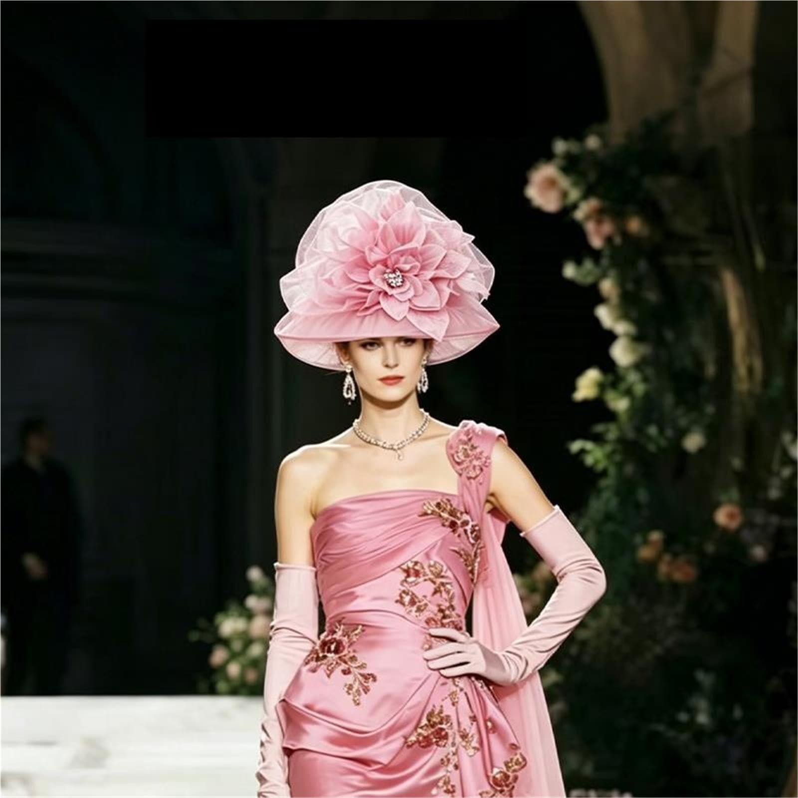Versatile Cappello Parasole Traspirante in Rete Princess Big Hat