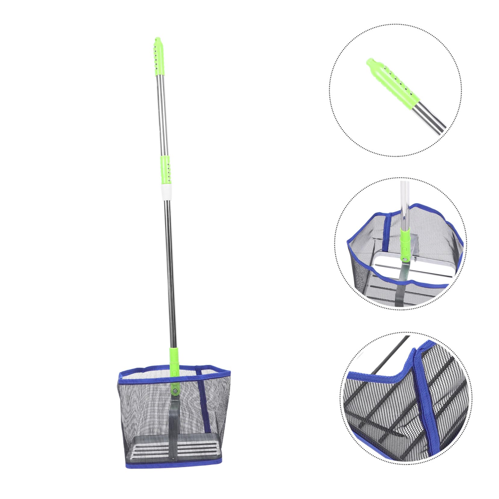 UKCOCO Recogedor De Balones De Ping Pong Portátil Mango Ajustable, Herramienta Práctica para Recoger Bolas Pequeñas, Ligero y Resistente, Accesorio para Tenis De Mesa y Entrenamiento