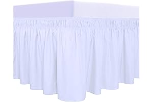 PureFit Queen Size Dust Ruffle Bed Skirt