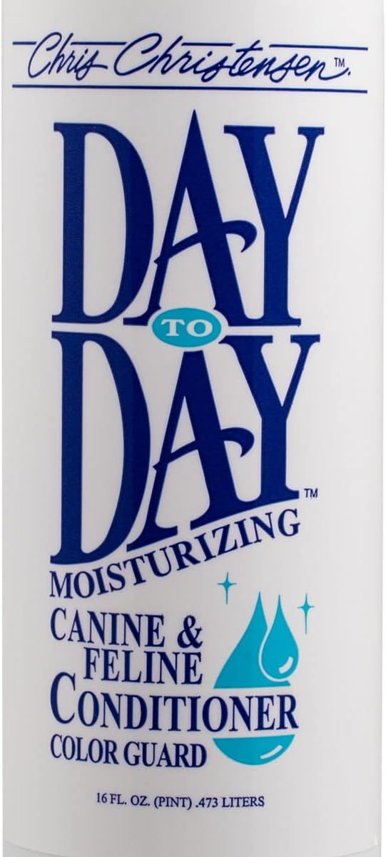Chris Christensen Day to Day Dog Conditioner, Groom Like a Professional, Moisturizing, All Coat Types, Dilutes Up To 8:1, Made in USA, 473ml 5 61Js4dId8hL. AC SL1201