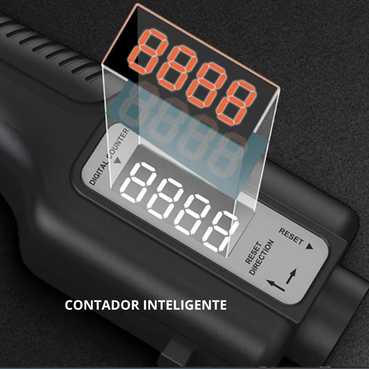 Kit Hand Grip Exercitador de Mãos e Dedos Ajustável 5 a 100kg Para Força Resistência Fisioterapia e Reabilitação Com Contador