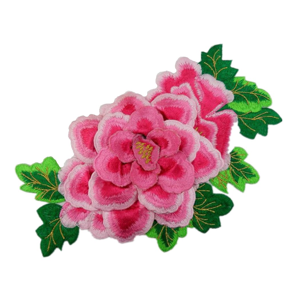 Naszywki na ubrania, DIY ubrania ozdoby do robienia torebek(Rose)