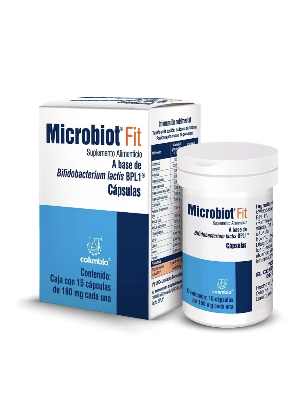 MICROBIOT FIT - 15 CAPSULAS