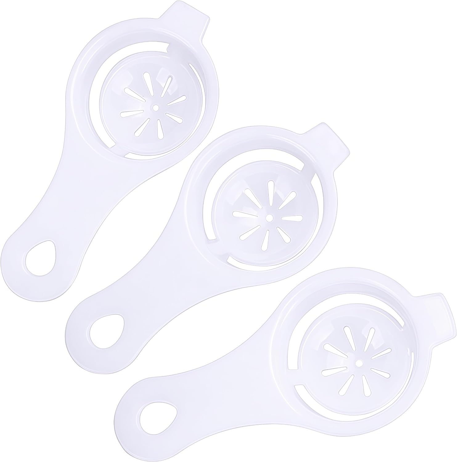 Egg Separator Egg Yolk White Separator Egg White Separator Egg Whites Strainer Filter Divider Egg Separator Tool Kitchen Baking Gadget (3)