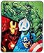Disney JF23773TICD Avengers Plush Children's Bedding Blanket