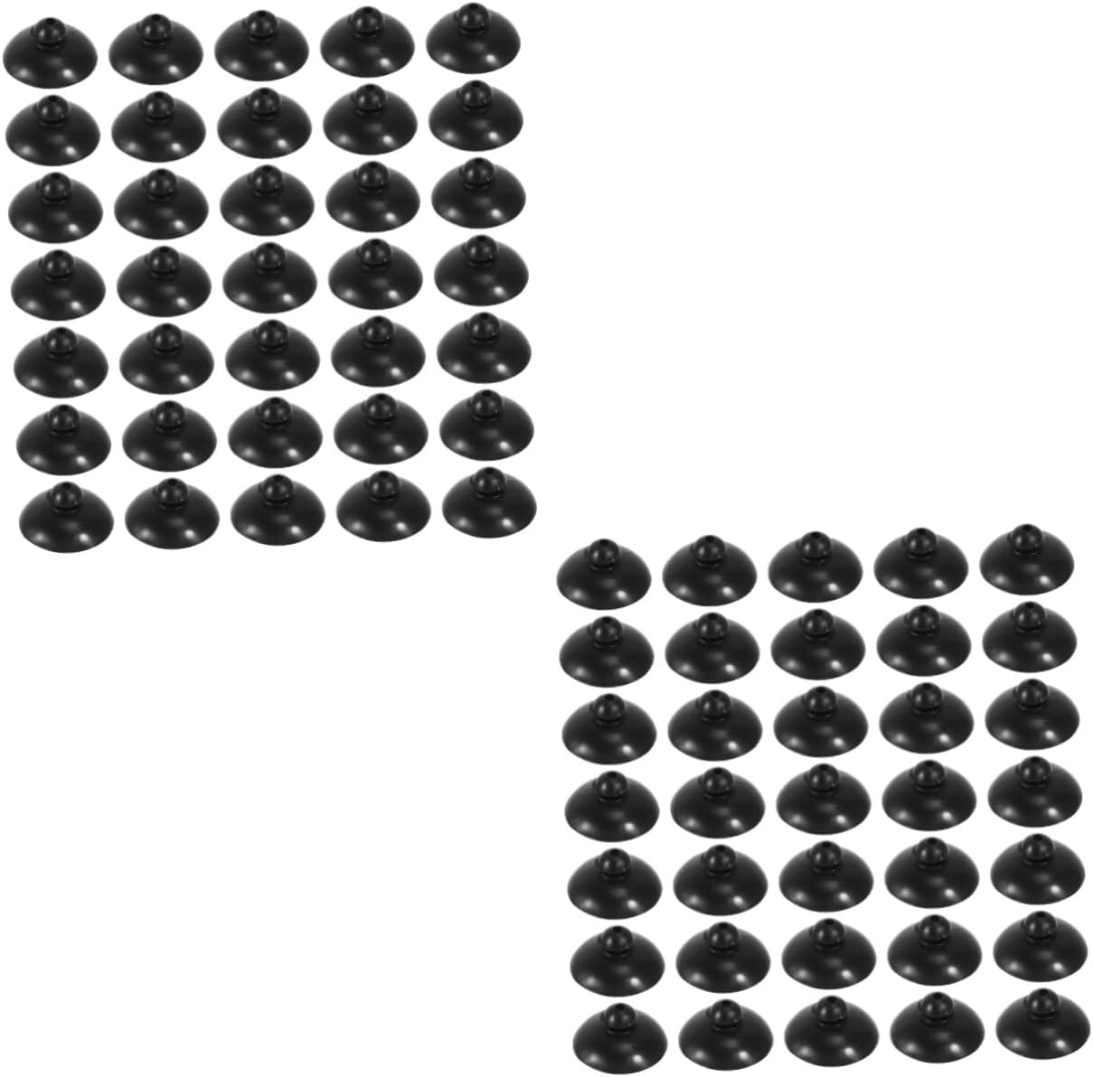 POPETPOP 200pcs Fish Tank Pump Cups Air Fixators for Oxygen Pump Tubing Compact Lightweight Easy to Install for Vertical Horizontal Mounting Aquarium Accessories