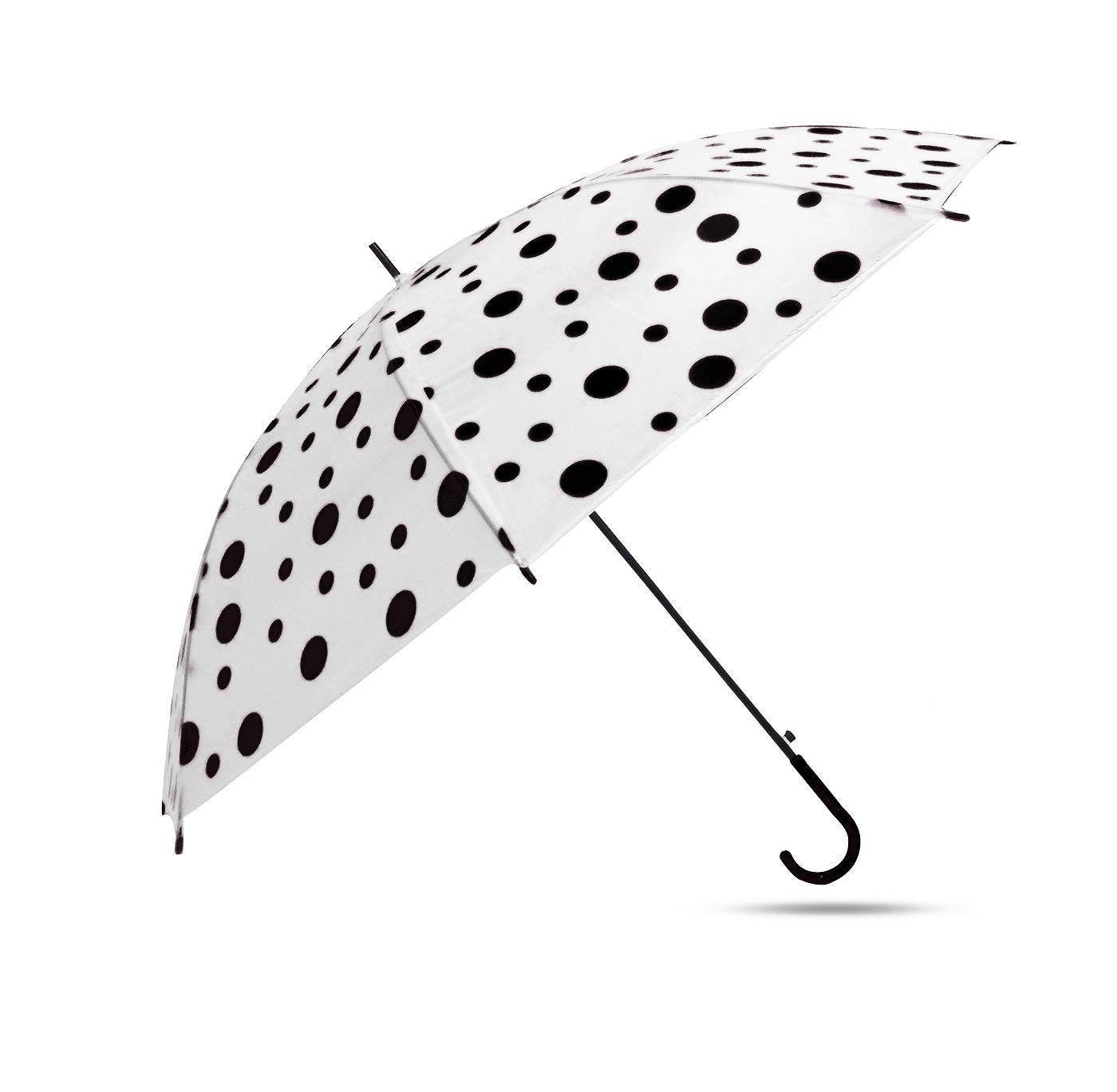 ConfidencePortable and Foldable Umbrella for Rain and Sun Protection in Summer Black White 35 Gram Pack of 1
