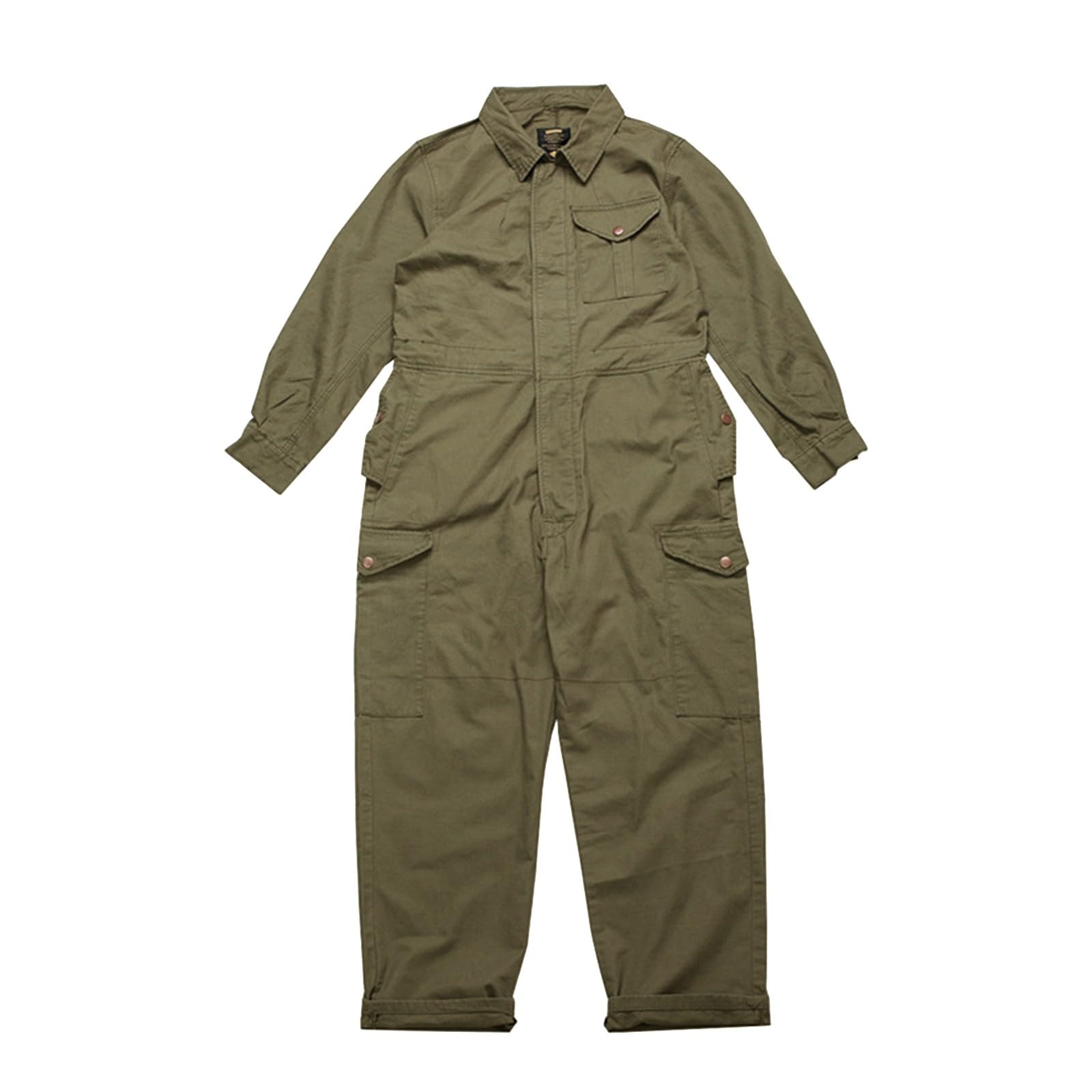 Peto de mezclilla para hombre, ajuste relajado, mono con bolsillos, correas ajustables, ropa de trabajo resistente y transpirable_1