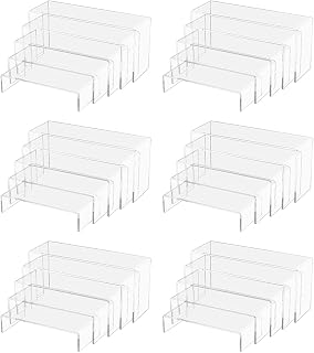 Marketing Holders 6 Pack Rectangular Acrylic Risers 2