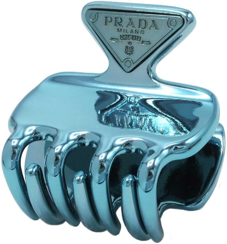 PRADA メタルヘアピン　ライトブルー ライトブルー メタル ヘアピン | PRADA