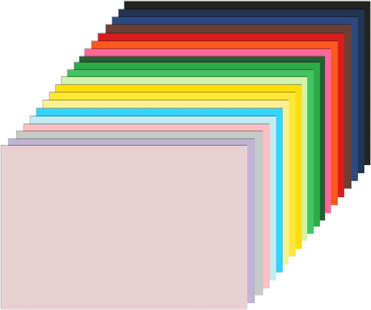 Silunkia 300 Sheets 20 Colors Cardstock 4 x 6 Printer Paper, 250gsm/92lb Heavyweight Recipe Card Stock for DIY Cards Making, Thank You cards, School Crafting, Birthday Decorations