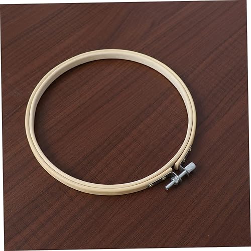 Miniatura 6 de ABOOFAN Kit de punto de cruz, soporte de exhibición de madera, marco de punto de cruz, kit en miniatura, kit de piercing, anillo de aro de bordado