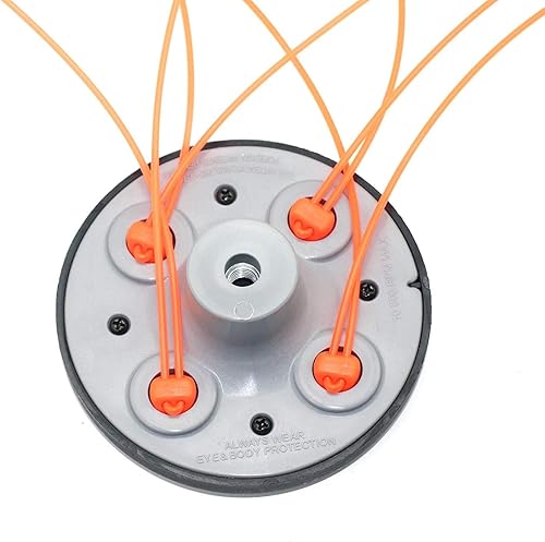 Cabeza de recortadora de cuerda universal para Pivotrim 55-491 M10x1.25LHF Piezas de repuesto para desbrozadora