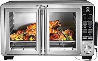 Gourmia XL Digital Air Fryer Toaster Oven with Single-Pull French Doors