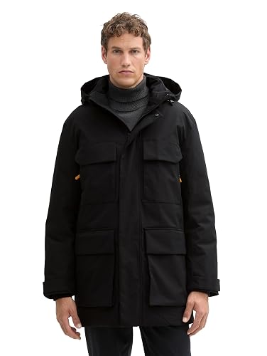 TOM TAILOR Denim Parka para homem, 2999 - Black, L : Amazon.es: Moda