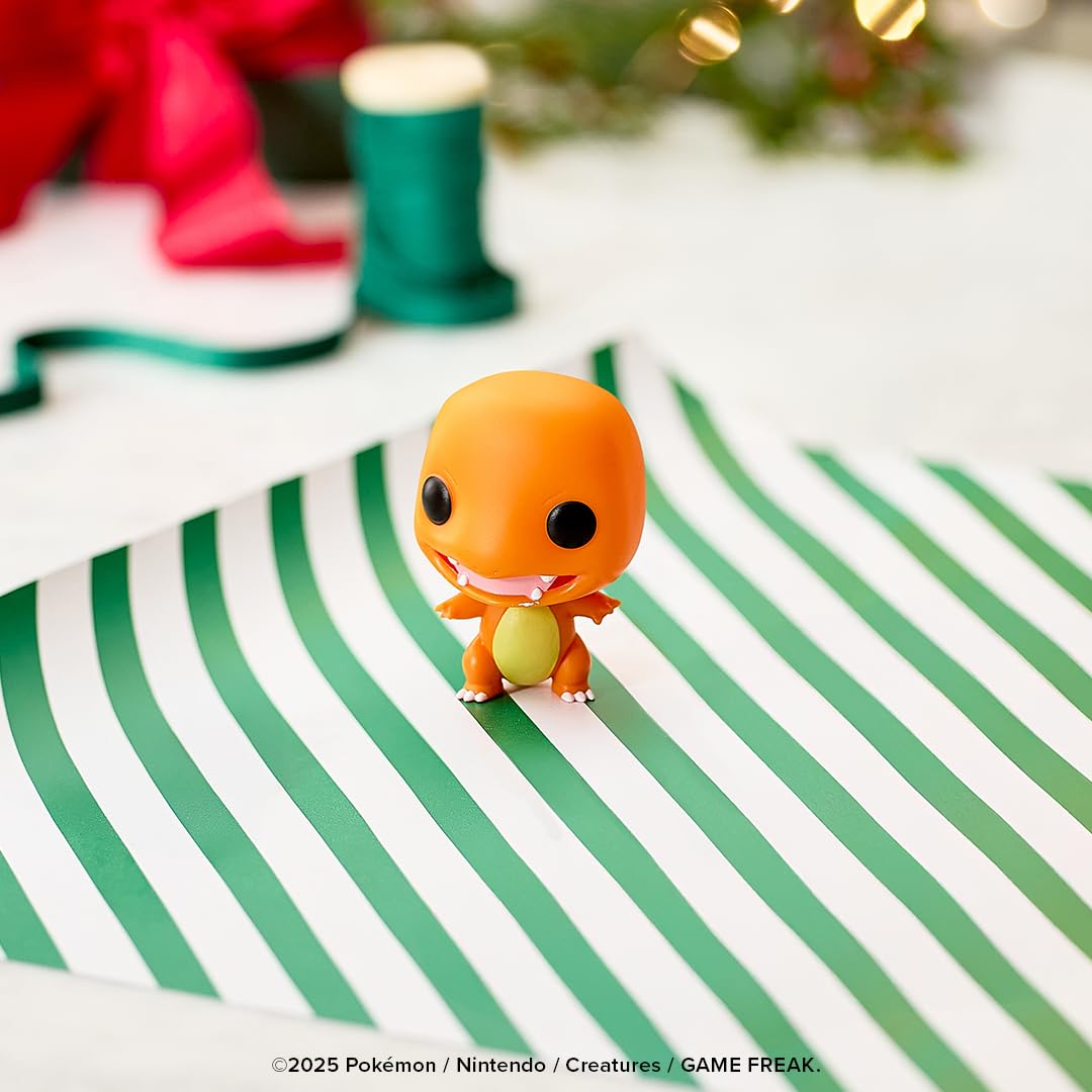 Funko Bitty Pop! Pokemon - Charmander - 4-pak - 0,9 cala (2,2 cm) kolekcjonerski - półka ekspozycyjna do układania w stos w zestawie - pomysł na prezent - torba imprezowa